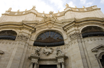 Fototapeta na wymiar Kościół opactwa Sant'Agata