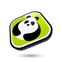 panda bär bedroht zeichen © shockfactor