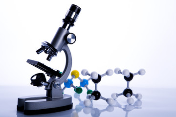 Microscope and atom