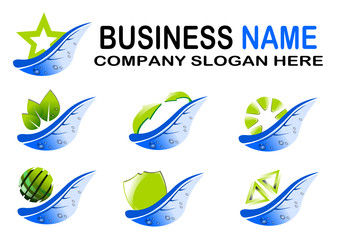 Business Logo Design Set
