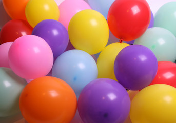 Balloons as a background