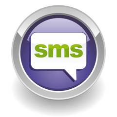 Short Message Service button