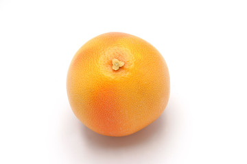 Pamplemousse sur fond blanc