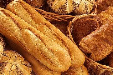 Fresh bread and pastry