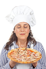 Delicious Italian pizza