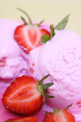 erdbeereis,eis