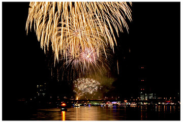 Rhein in Flammen