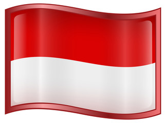 Obraz premium Indonesia Flag Icon