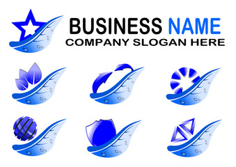 Business Logo Design Set