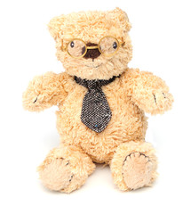 Bear with tie