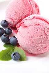 Waldfrucht sorbet
