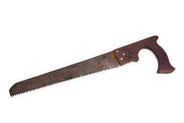 rusty hacksaw