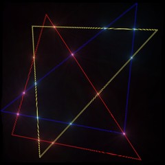 Fototapeta premium Abstarkcyjne trójkąty #1