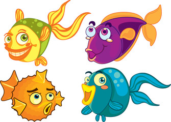 cartoon fish