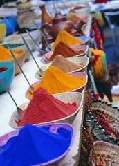 Fotobehang Egypte Kruidenmarkt in Egypte