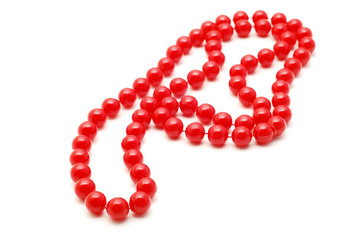 red necklace