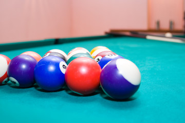 Billiard balls