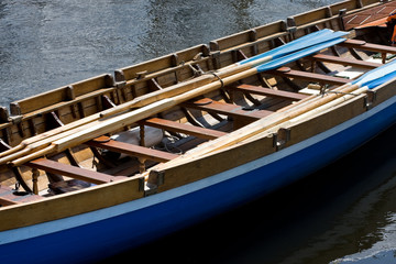 Blue boats