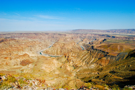 Fish-River-Canyon in Namibia