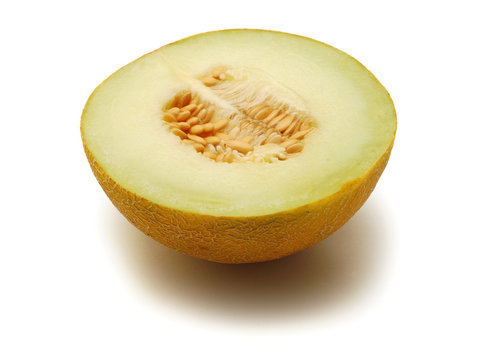 half melon isolated