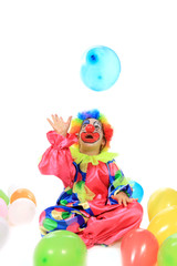 clown avec un ballon