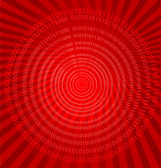 Vector illustration of digital background