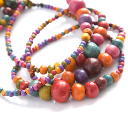 Colored beads