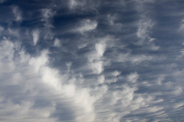 Nuvole, cielo, blu