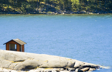 Small cabin by the sea