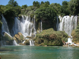 Waterfall Kravice BiH