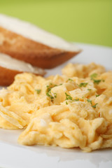 Healthy Breakfast, scrambled egg