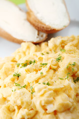 Healthy Breakfast, scrambled egg