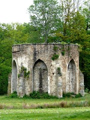 Fototapeta na wymiar Abbey - Vaux Cernay