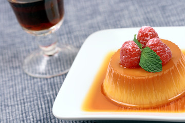 Flan dessert