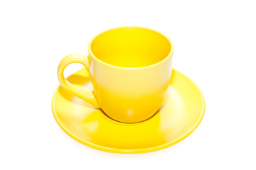 cup isolated on white