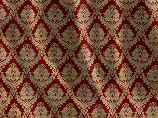 floral fabric texture