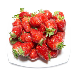 Red strawberries