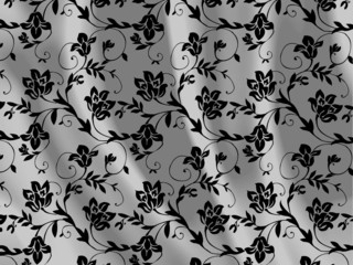 floral fabric texture