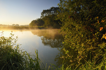 Dawn on the lake