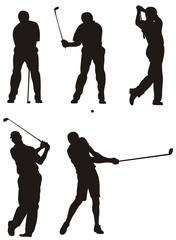 Golf players