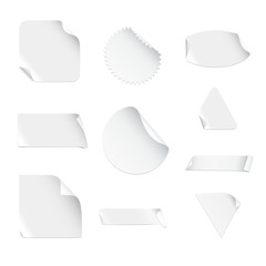 White Stickers