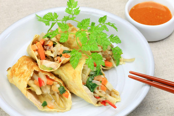 chili sauce of harumaki