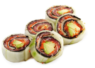 Japanese Cuisine - Salmon Rolls