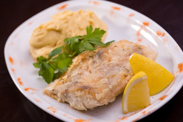 Bavarian grilled fish