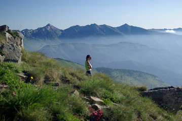 Obraz premium Alpejska sceneria