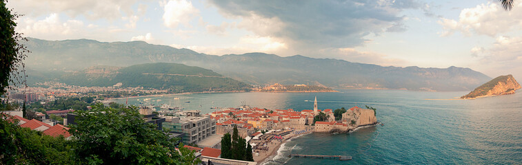 Old Town Budva. Panorama