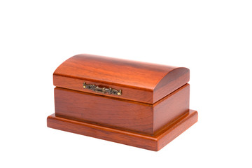 Wooden casket for jewelry