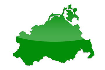 Karte Bundesland MV