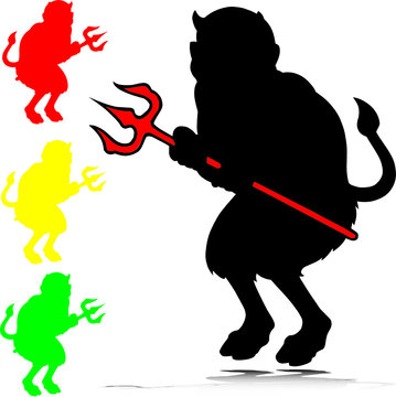devil vector illustration