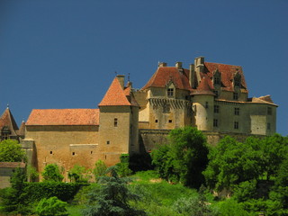 Fototapeta na wymiar Château de Biron, Vallées du Lot et Garonne